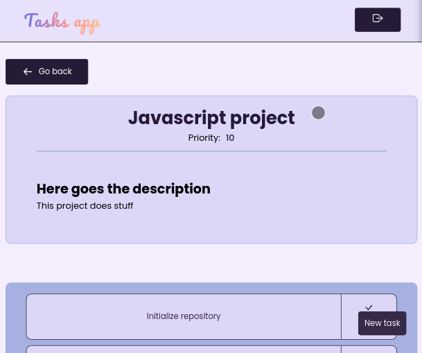 Tasks App